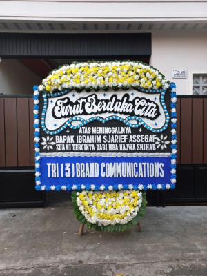 Papan Bunga Duka di Merdeka